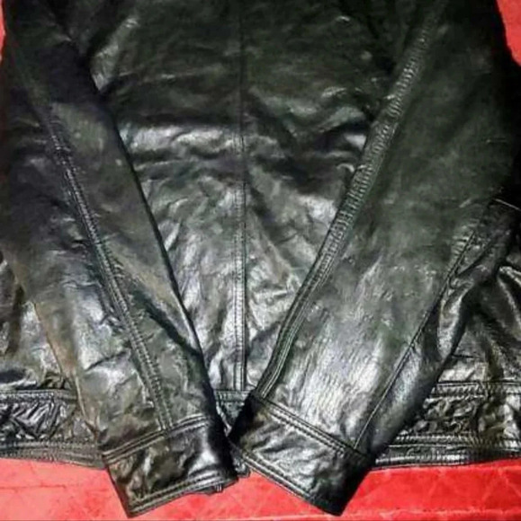 Murano Lambskin Leather Jacket Men's Large Like New - Picture 4 of 10